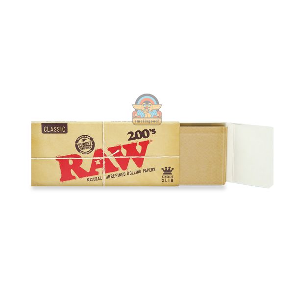RAW 200's CLASSIC Rolling Paper Kingsize (110 mm)