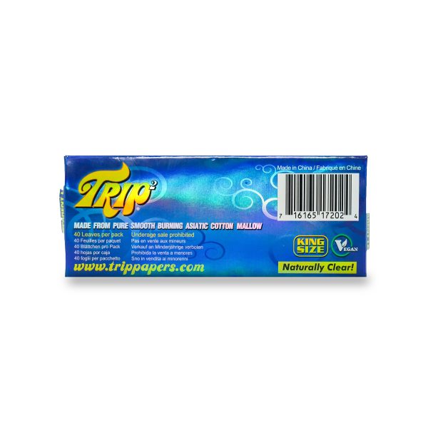 TRIP 2 Transparent Rolling Paper Kingsize (110 mm)