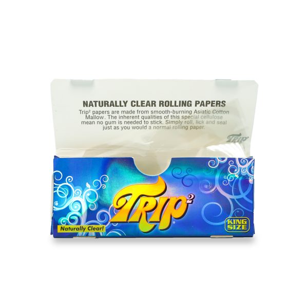 TRIP 2 Transparent Rolling Paper Kingsize (110 mm)
