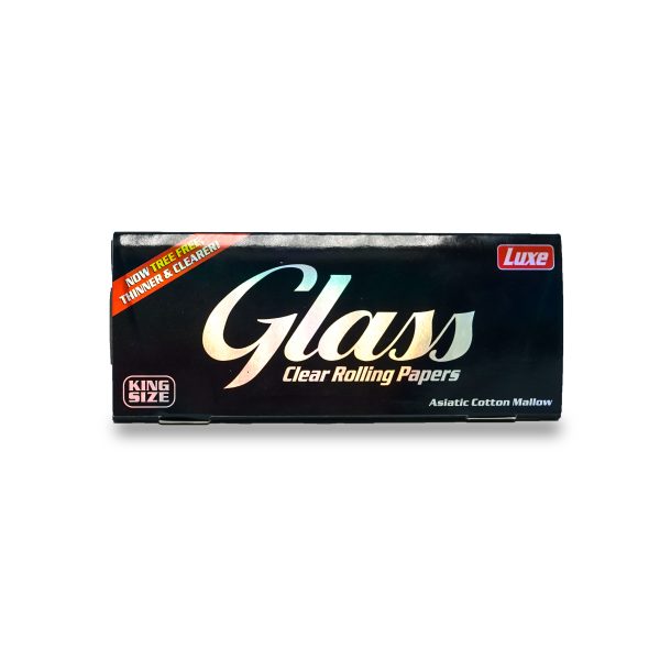 Glass Transparent Rolling Paper Kingsize (110 mm)