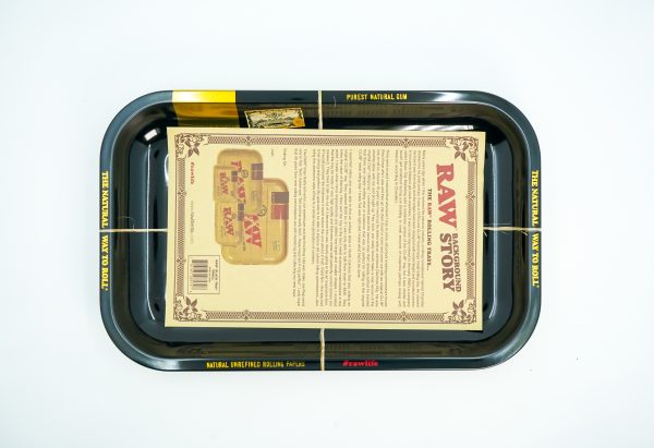 1-137-of-151 RAW Metal Tray Black Design (Medium Size)