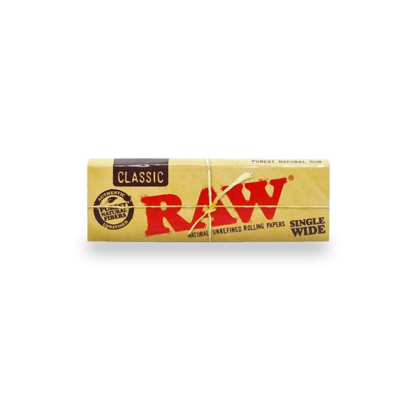 RAW CLASSIC Rolling Paper Single Wide (70 mm)