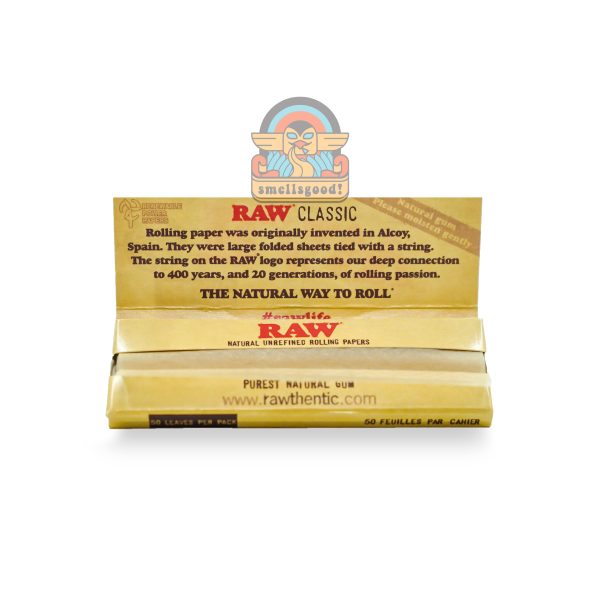 RAW CLASSIC Rolling Paper Single Wide (70 mm)