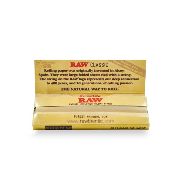 RAW CLASSIC Rolling Paper Single Wide (70 mm)