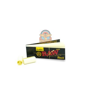 RAW Black Filter Tips Slim