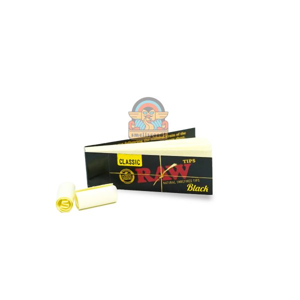 RAW Black Filter Tips Slim