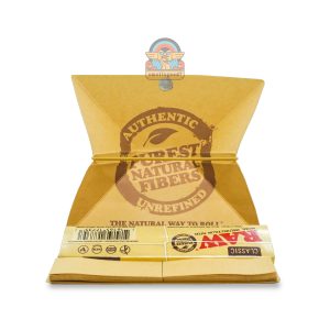 RAW CLASSIC ARTESANO SERIES ( PAPER + TIPS + TRAY ) Rolling Paper (110 mm)
