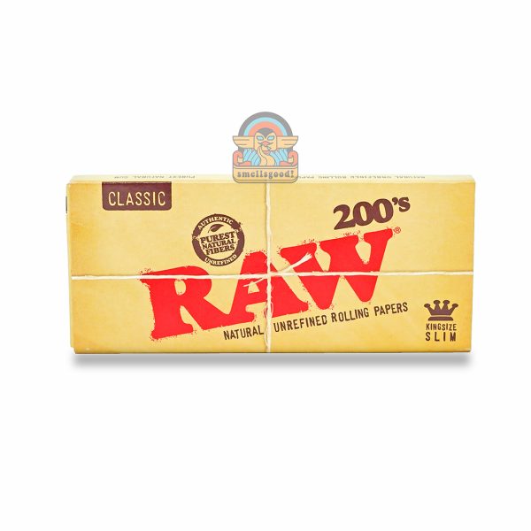 RAW 200's CLASSIC Rolling Paper Kingsize (110 mm)