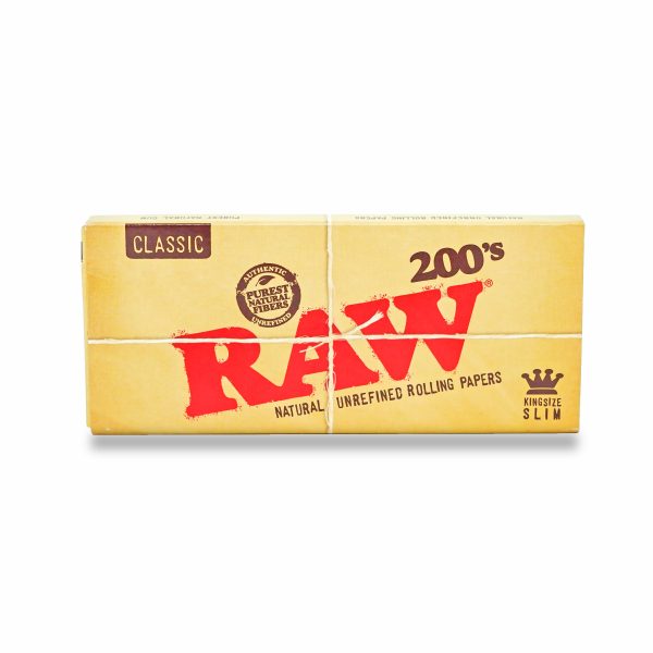 RAW 200's CLASSIC Rolling Paper Kingsize (110 mm)