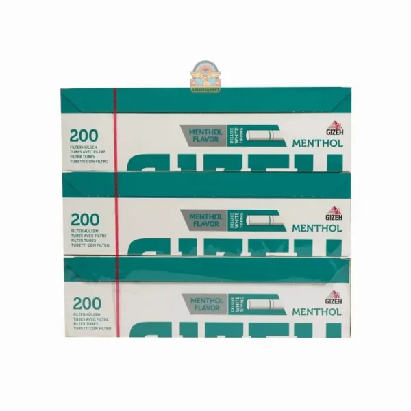 2f421ba5-3560-4314-8a1d-d8def1825d34.jpg GIZEH Menthol (200 pcs) - Filter Tube