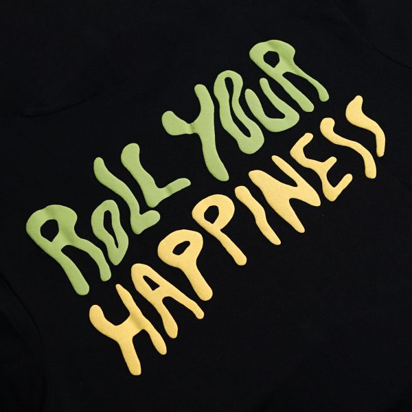 GIGG x Smellsgood - TShirt Roll You Happiness - Cotton Combed 24's - Baju Kaos Cowok - Atasan Pria