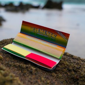 Elements Rainbow Connoisseur King Size Slim Papers + Tips