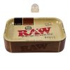 RAW Cache Box, Wooden Box with Metal Rolling Tray - Box Kayu Penyimpanan RAW Original + Tray (Nampan)