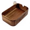 RAW Cache Box, Wooden Box with Metal Rolling Tray - Box Kayu Penyimpanan RAW Original + Tray (Nampan)