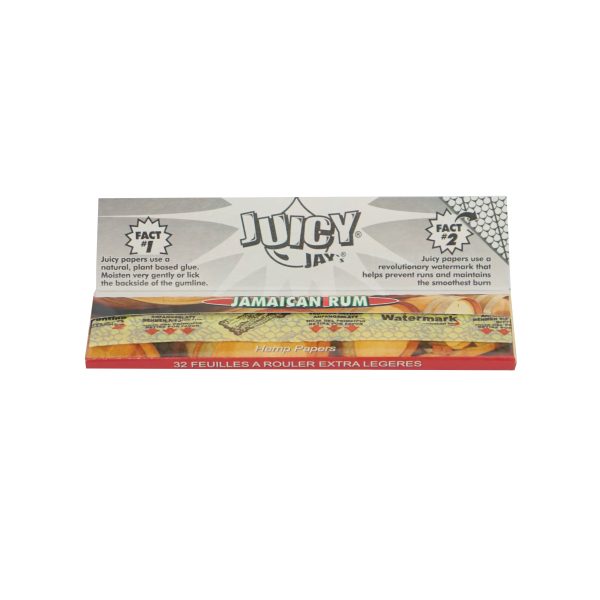 RIC01807 Juicy Jays Rolling Jamaican Rum Paper Kingsize (110 mm)
