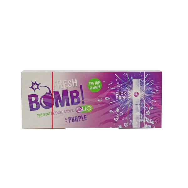 FRESH BOMB Purple Grape Cigarette Tube with Click - Selongsong Rokok
