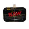 RIC01869-1 RAW Metal Tray Black Design (Medium Size)