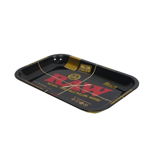 RIC01872 RAW Metal Tray Black Design (Medium Size)