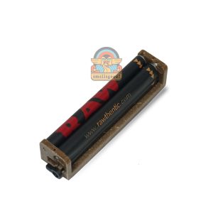 RAW 2-WAY ROLLING MACHINE BLACK Kingsize (110mm) - Alat Linting Tembakau Premium