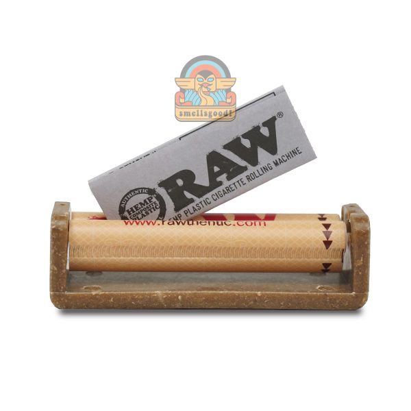 RAW Ecoplastic Hemp Rolling Machine BROWN Kingsize (110mm) - Alat Linting Tembakau Ecoplastik