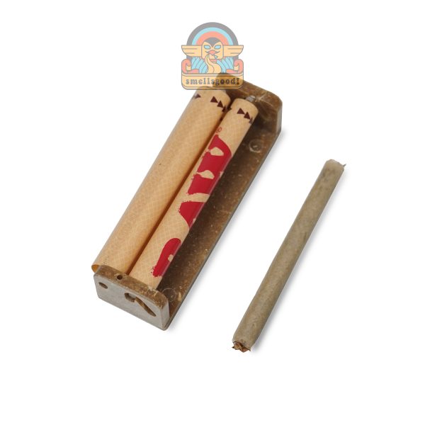 RAW Ecoplastic Hemp Rolling Machine BROWN Kingsize (110mm) - Alat Linting Tembakau Ecoplastik