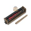RAW 2-WAY ROLLING MACHINE BLACK Kingsize (110mm) - Alat Linting Tembakau Premium