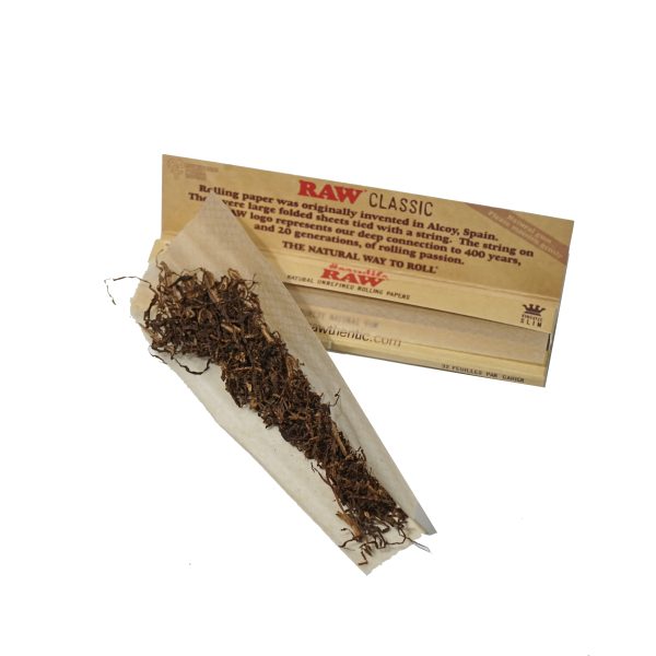 RIC03929 RAW Classic Natural Rolling Paper Kingsize (110 mm)