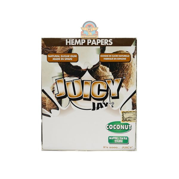 RIC08790 Juicy Jays Rolling Coconut Paper Kingsize (110 mm)