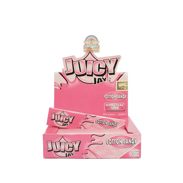 RIC08808 Juicy Jays Rolling Cotton Candy Paper Kingsize (110 mm)