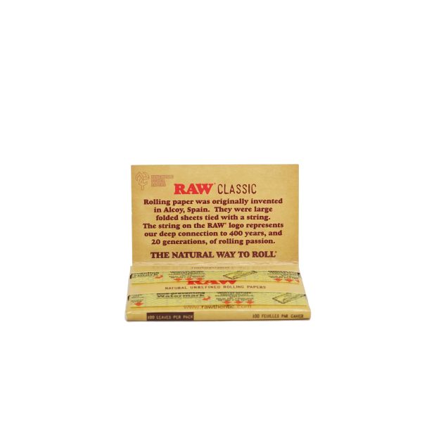 RAW CLASSIC Rolling Paper Single Wide (70 mm)