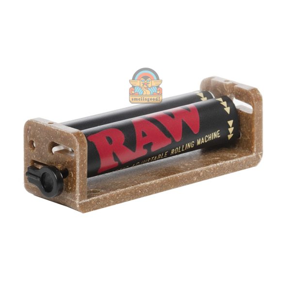 RAW 2-WAY ROLLING MACHINE BLACK 1 1/4 (79 mm) - Alat Linting Tembakau Premium