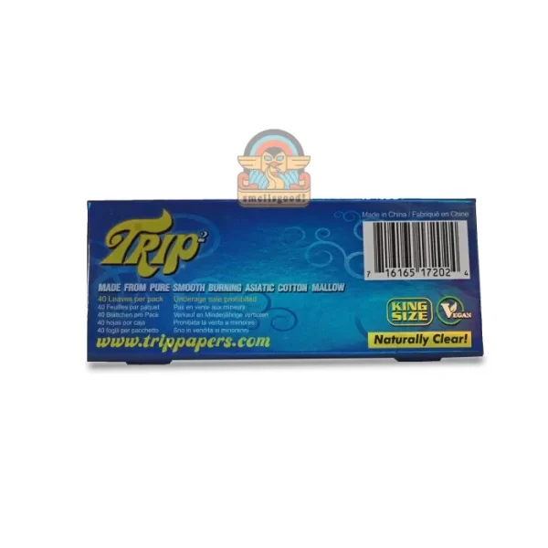 TRIP 2 Transparent Rolling Paper Kingsize (1 Box isi 24 pack)