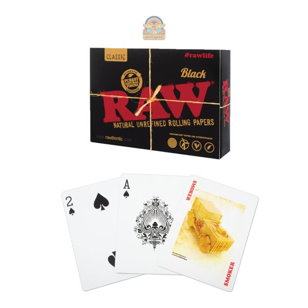 black-playing-card-2 RAW Black Pack of Cards - Kartu Remi Premium RAW