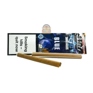 Juicy Jays Double Flavoured Blunts Blue - Kulit Cerutu untuk Tembakau