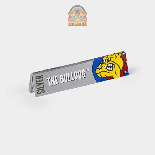the-bulldog-silver-slim-1 Bulldog Amsterdam Rolling Paper Silver Kingsize Slim (110 mm)