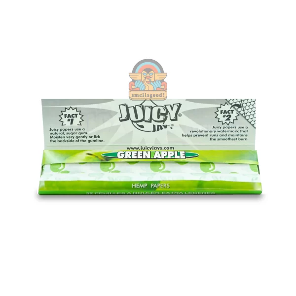 Juicy Jays Rolling Green Apple Paper Kingsize (110 mm)