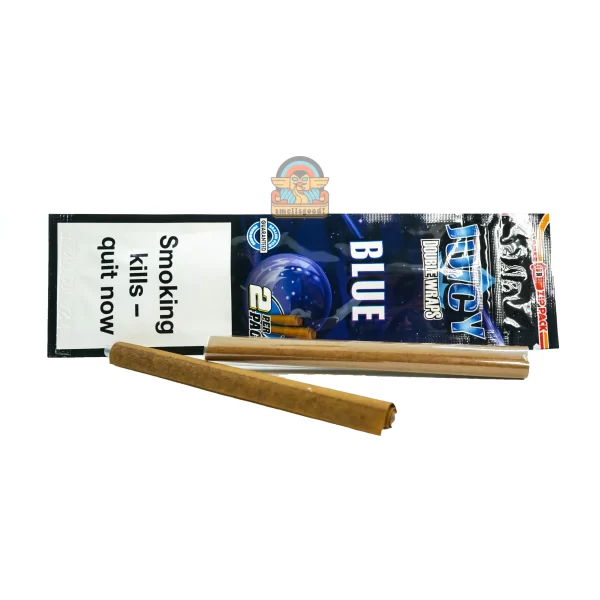 Juicy Jays Double Flavoured Blunts Blue – Kulit Cerutu untuk Tembakau