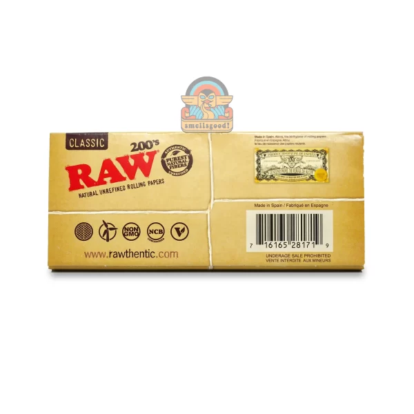 1-99-of-151-scaled RAW 200’s CLASSIC Rolling Paper Kingsize (110 mm)