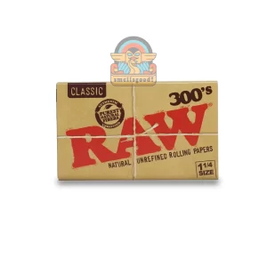 RIC03322-scaled RAW 300’s CLASSIC Rolling Paper 1 1/4 (Medium Size – 79 mm)