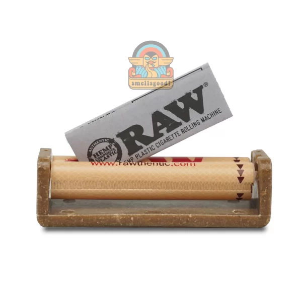 RIC033362-scaled RAW Ecoplastic Hemp Rolling Machine BROWN Kingsize (110mm) - Alat Linting Tembakau Ecoplastik