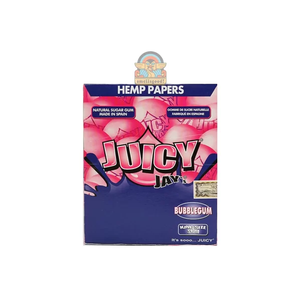 RIC08815 Juicy Jays Rolling Bubblegum Paper Kingsize (110 mm)