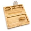 dalam RAW Rolling Tray Bamboo Magnetic - Box Penyimpanan Bambu RAW Magnet