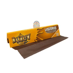 juicy-jay-liquorice-1 Juicy Jays Rolling Liquorice Paper Kingsize (110 mm)