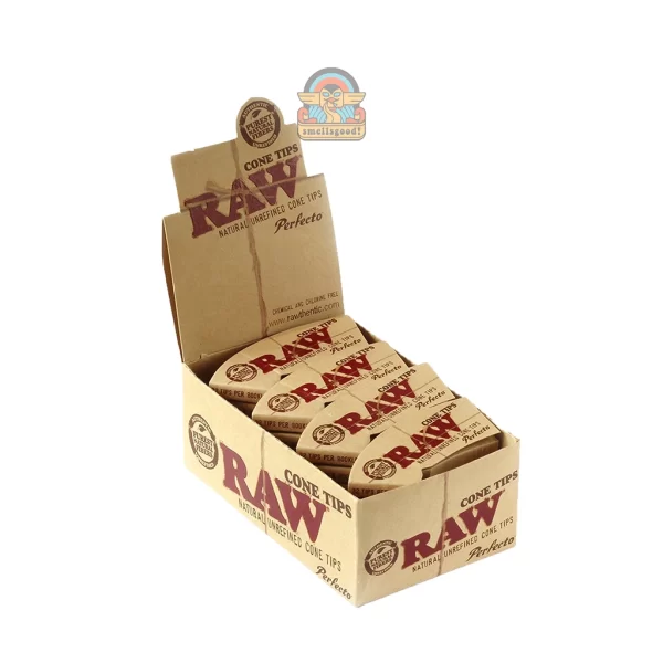 tips-cone-1 RAW Cone FIltertips Perfecto Slim Unbleached