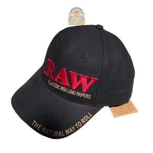 RAW Hat Original BLACK – Topi RAW Hitam