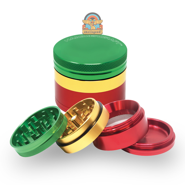 Grider Hammercraft HAMMERCRAFT Rasta Large Grinder, 4 parts