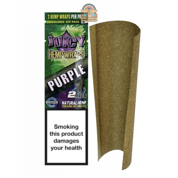 Screenshot Juicy Jay's Hemp Wraps Enhanced PURPLE flavours - made from hemp, no tobacco!